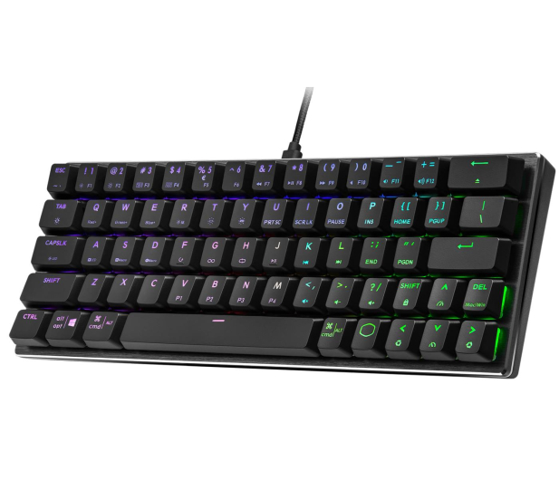 COOLER MASTER SK620 podświetlenie RGB Low profile Switch Red SK-620-GKTR1-US - 741784 - zdjęcie 2